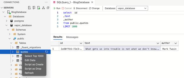 SQLQuery