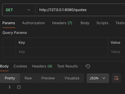testing Get and Post in Postman